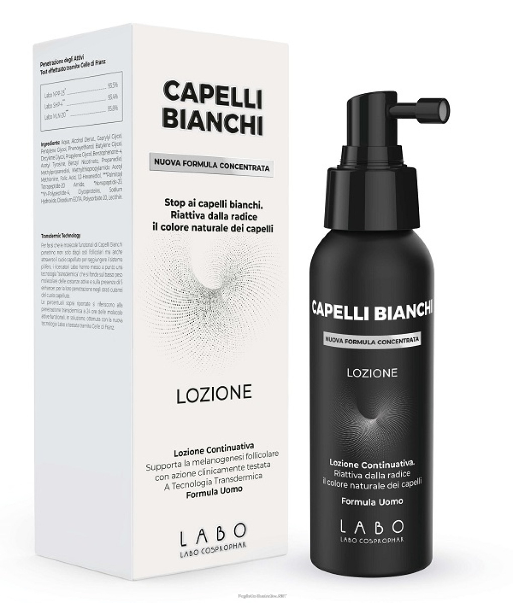 Cerca Offerte di labo - lozione trattamento riduzione capelli bianchi uomo confezione 100 ml confezione 100 ml e acquista online