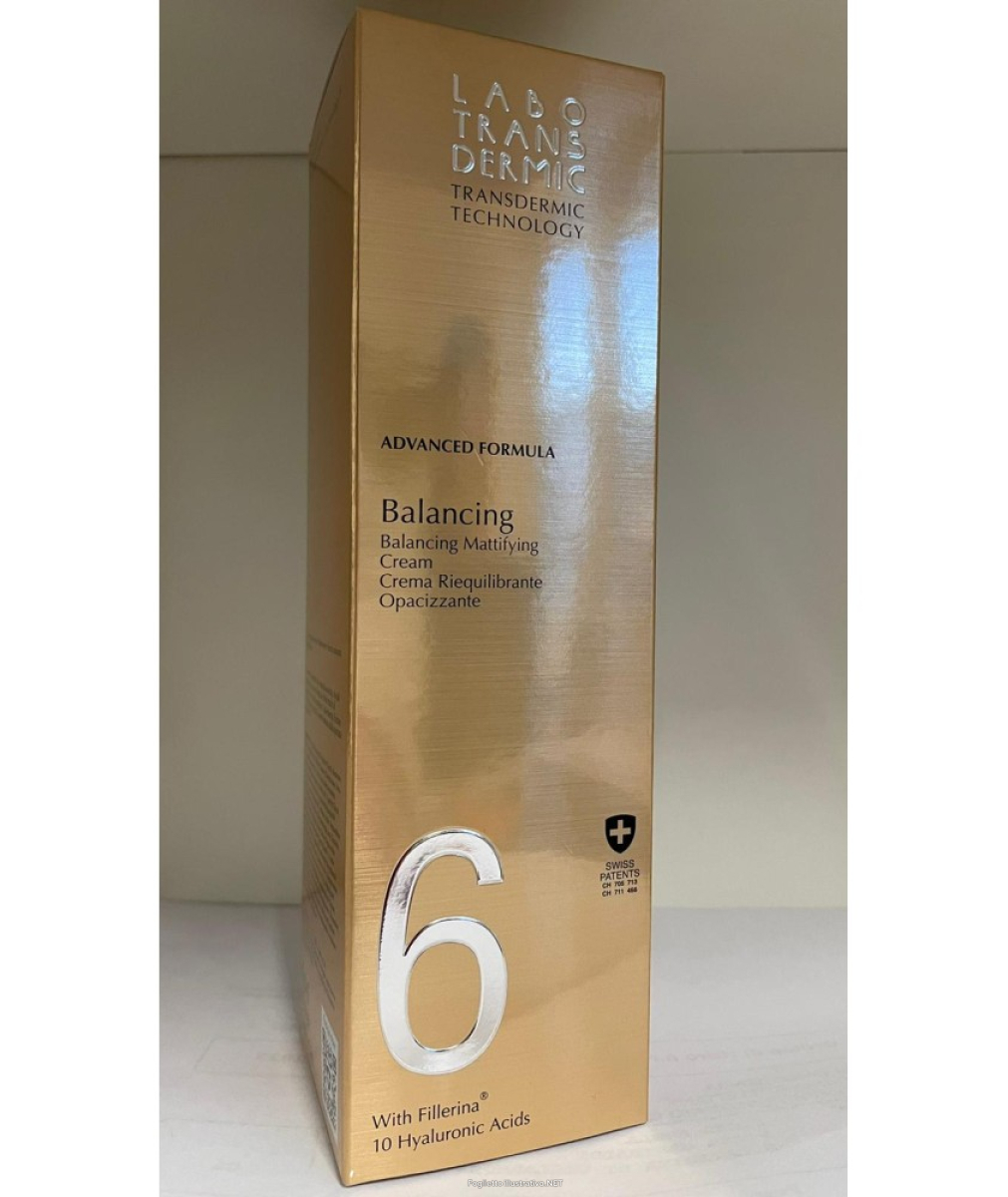 Cerca Offerte di labo transdermic - 6 crema viso riequilibrante opacizzante confezione 50 ml e acquista online
