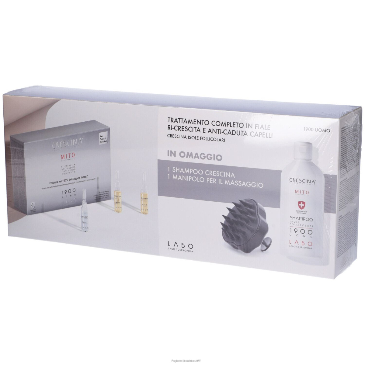 Cerca Offerte di labo transdermic trattamento completo ri-crescina uomo 1900 – fiale, shampoo e manipol omaggio e acquista online