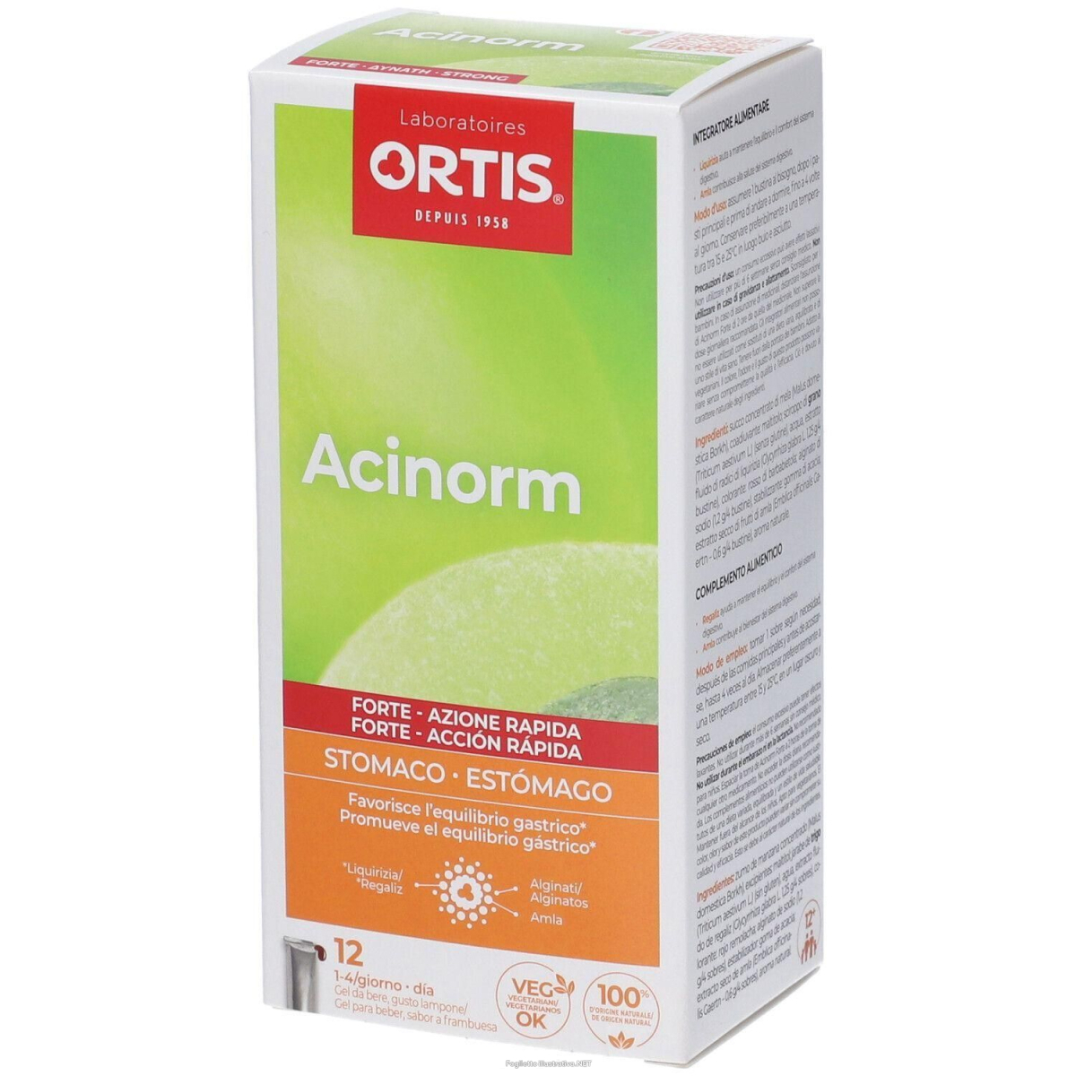 Cerca Offerte di laboratoires ortis acinorm forte gel da bere 5x144 g orale e acquista online