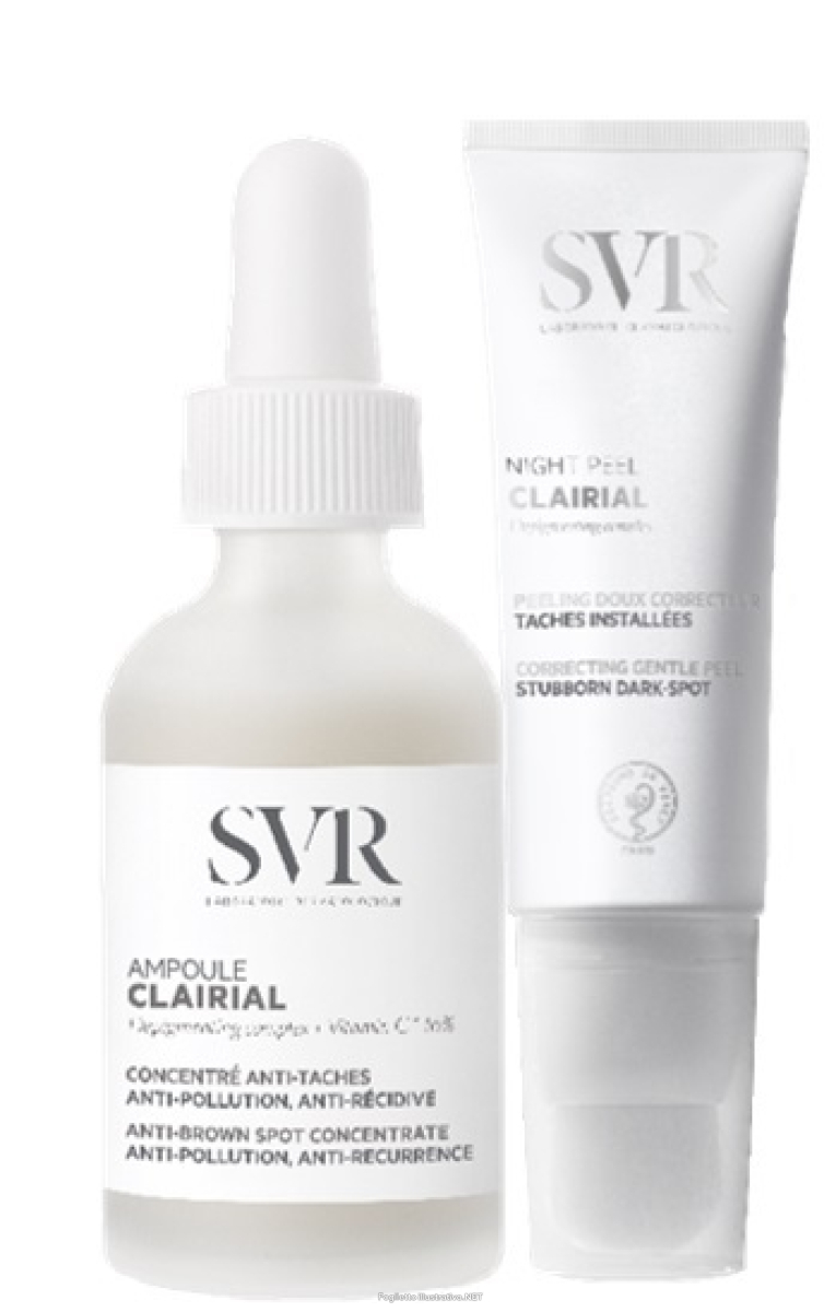 Cerca Offerte di laboratoires svr clairial set anti-macchie viso notte ampoule 30ml + peel 50ml e acquista online
