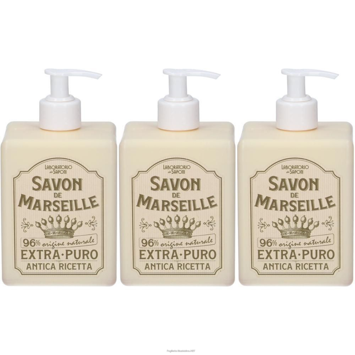Cerca Offerte di laboratorio dei saponi sapone di marsiglia liquido 3x500 ml e acquista online