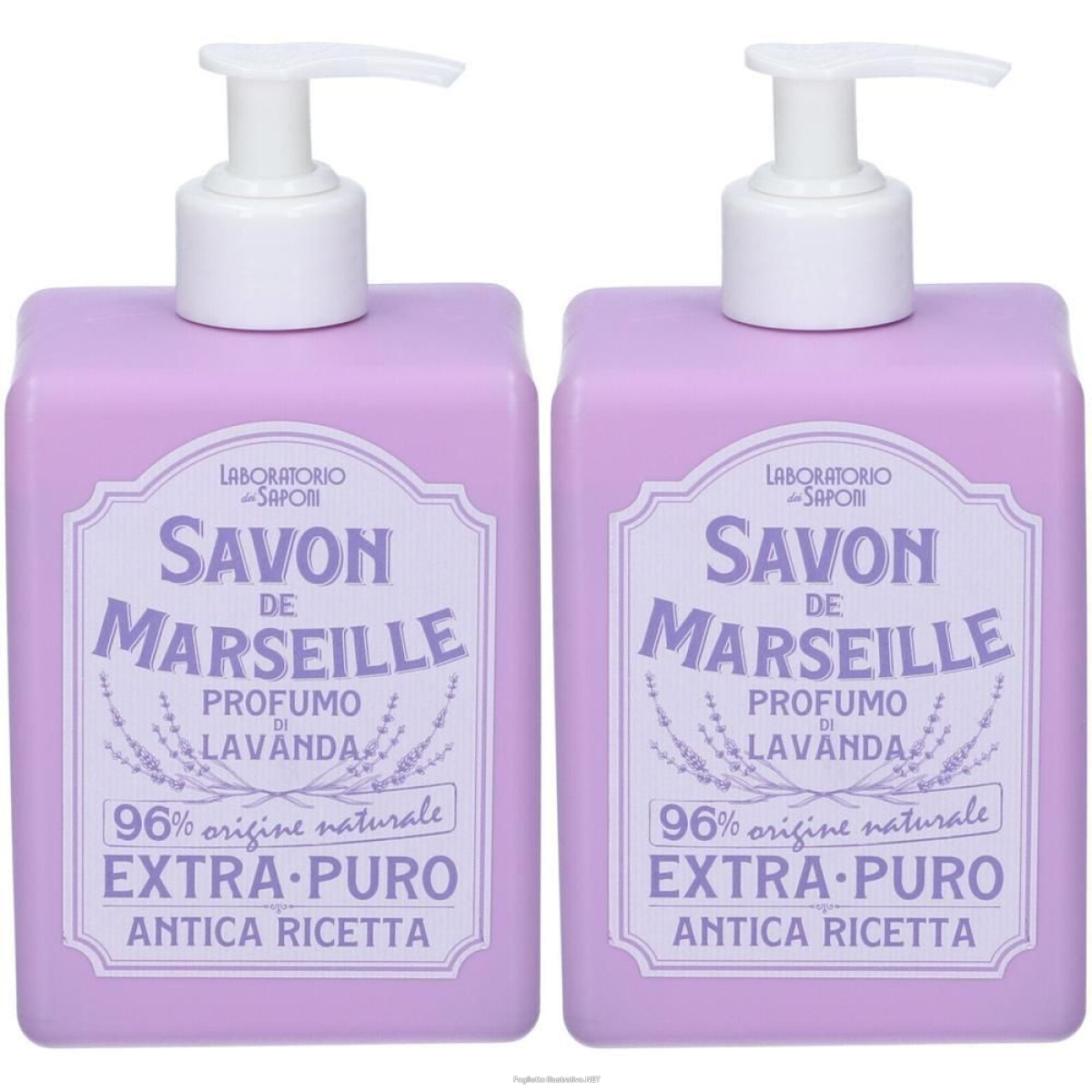 Cerca Offerte di laboratorio dei saponi sapone di marsiglia liquido alla lavanda 2x500 e acquista online