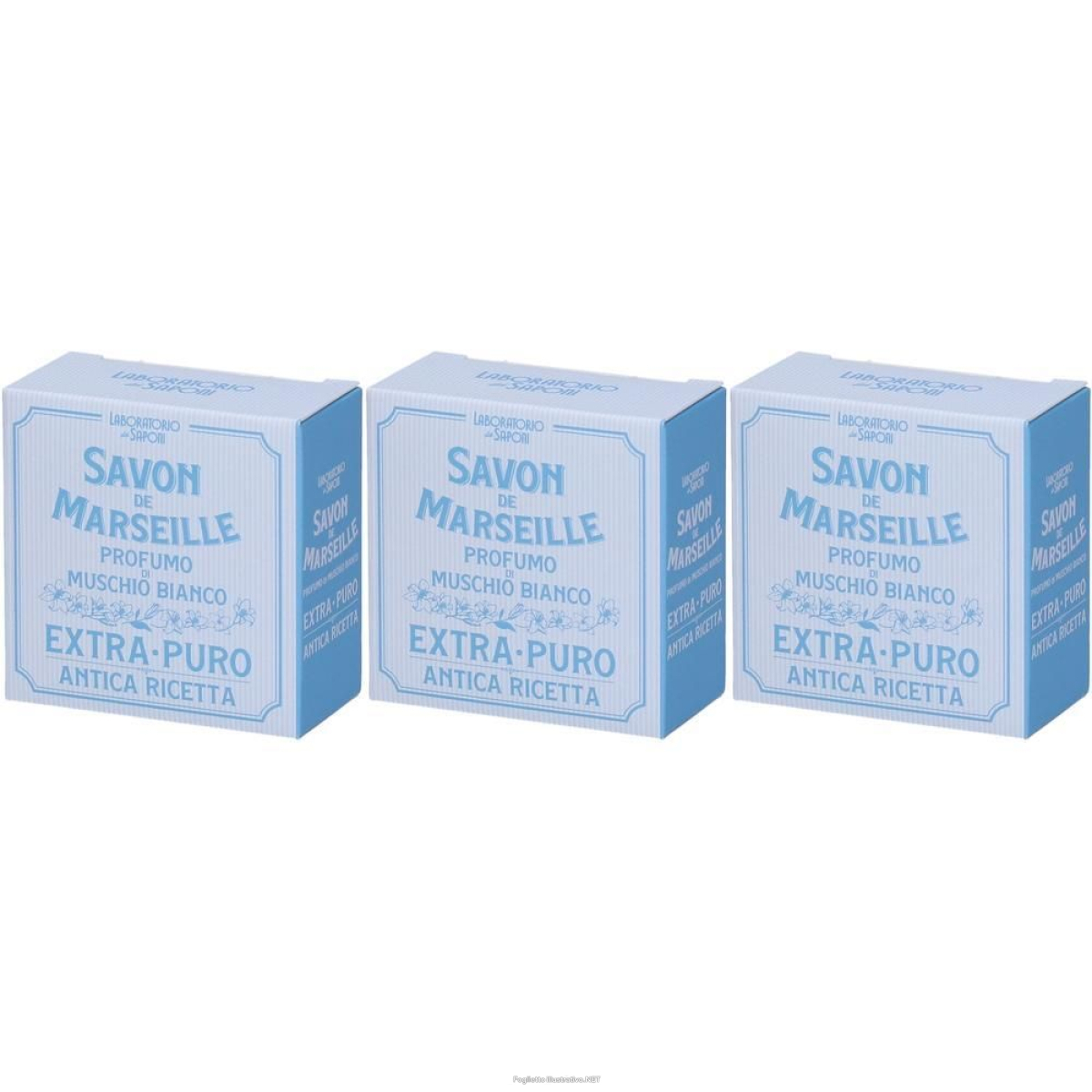 Cerca Offerte di laboratorio dei saponi sapone di marsiglia profumo muschio bianco 3 e acquista online