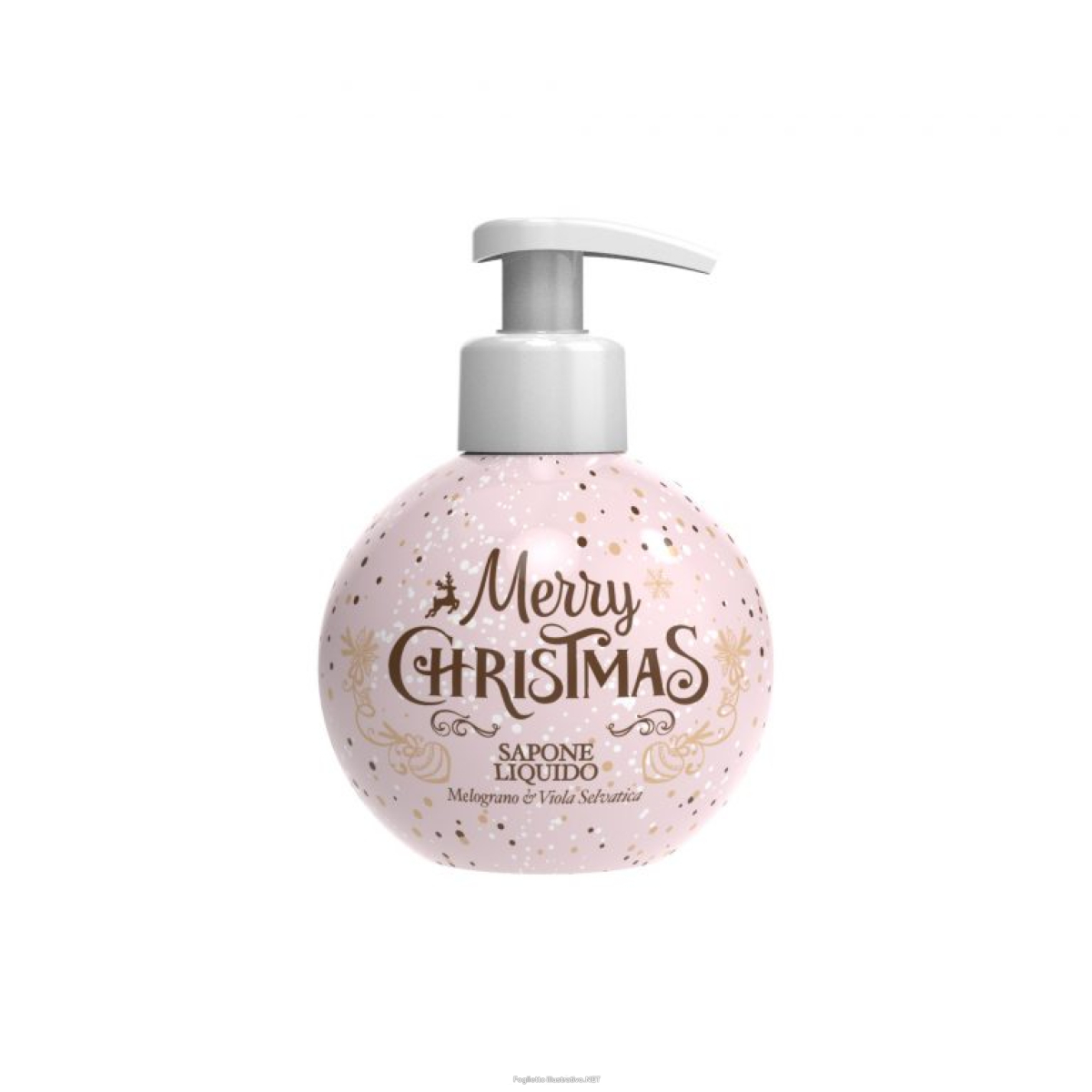 Cerca Offerte di laboratorio dei saponi, sapone liquido pink melograno e viola selvatica natale 240ml e acquista online