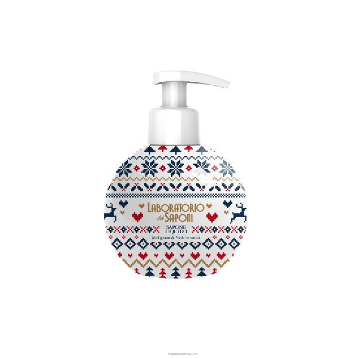 Cerca Offerte di laboratorio dei saponi, sapone liquido snow melograno e viola selvatica 240ml e acquista online