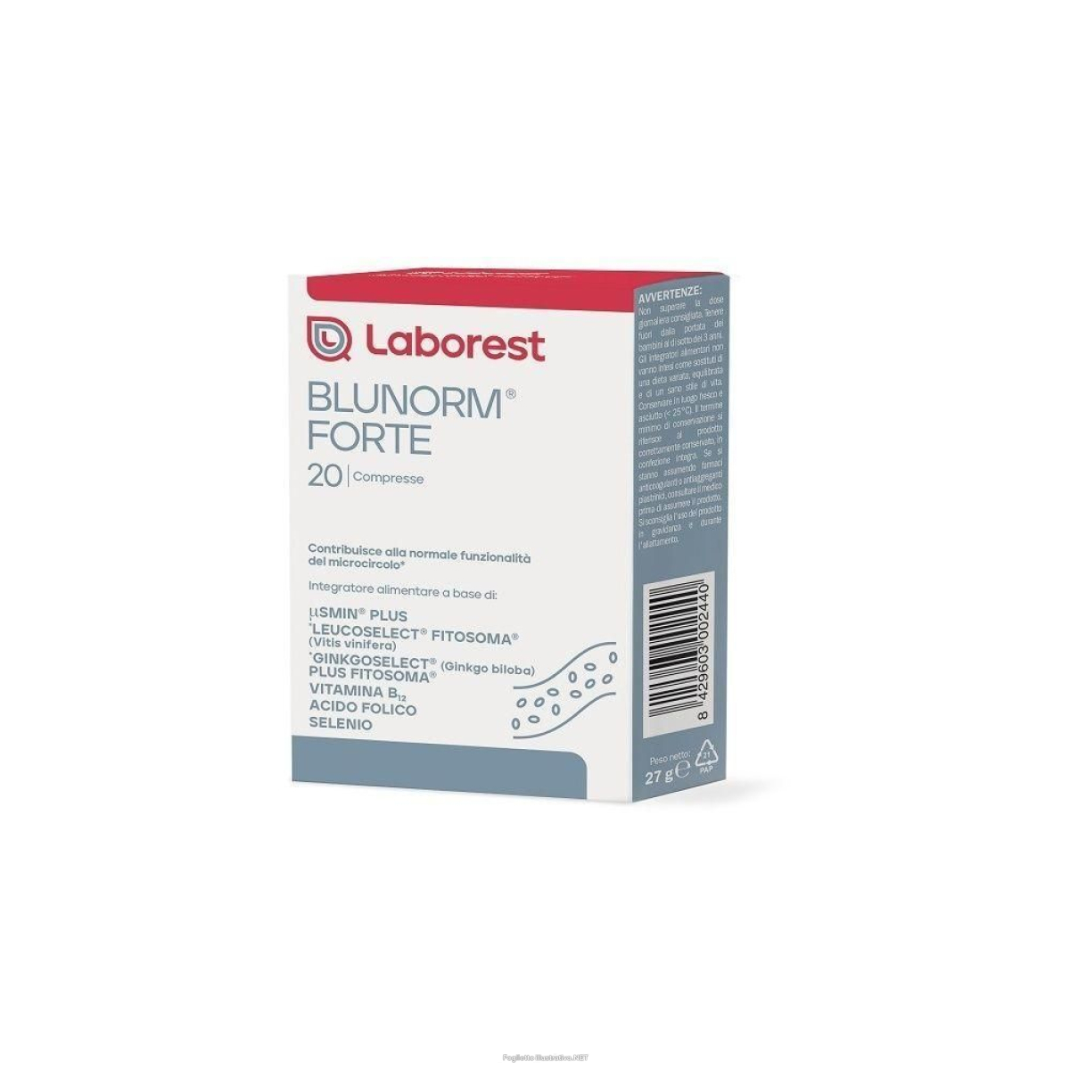 Cerca Offerte di laborest blunorm forte compresse 4x27 g e acquista online