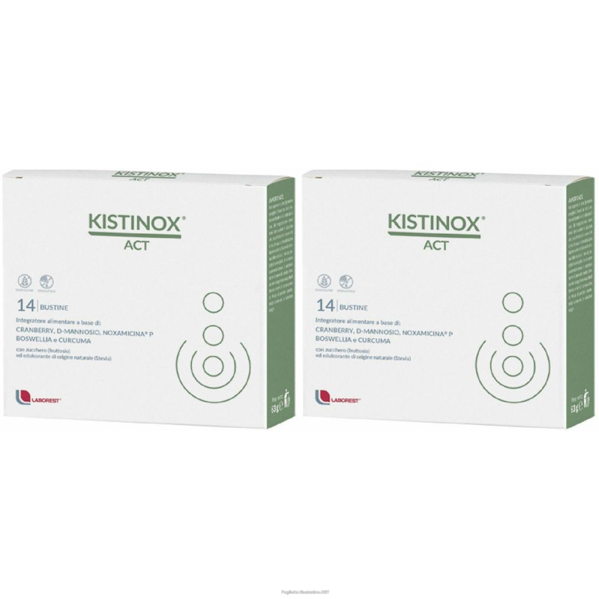 Cerca Offerte di laborest® kistinox® act bustine set da 2 2x14x4,5 pz bustina e acquista online