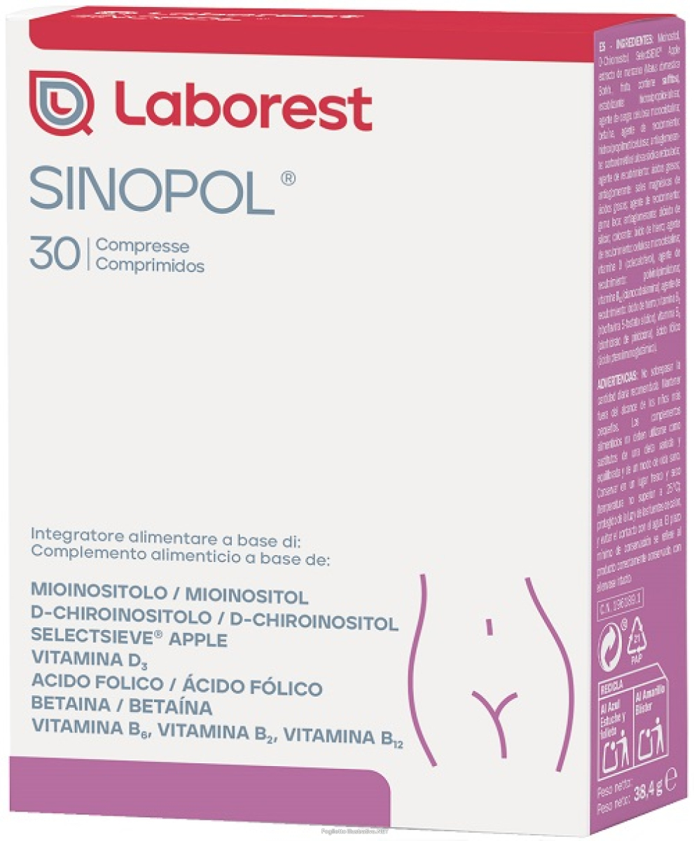 Cerca Offerte di laborest sinopol integratore alimentare disturbo dell'ovaio policistico 30 compresse e acquista online