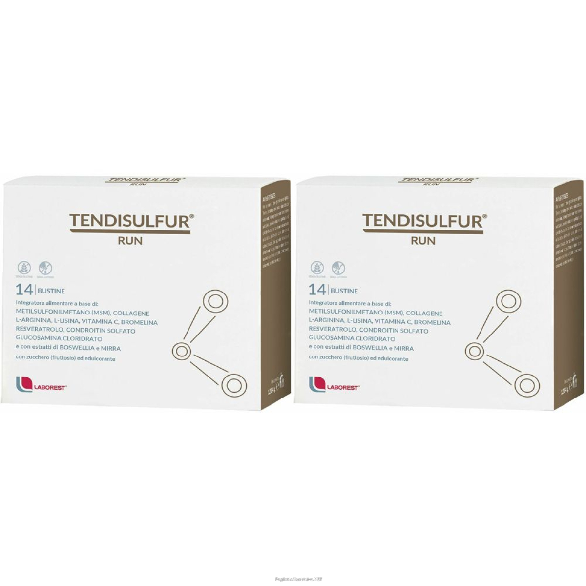 Cerca Offerte di laborest tendisulfur run bustine set da 2 2x14 pz bustina e acquista online