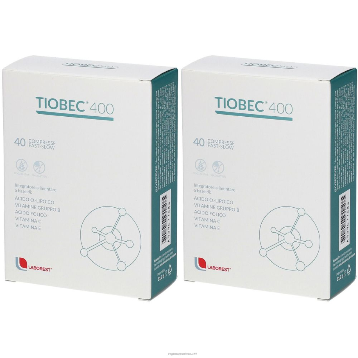 Cerca Offerte di laborest® tiobec® 400 fast-slow compresse set da 2 2x40 pz e acquista online