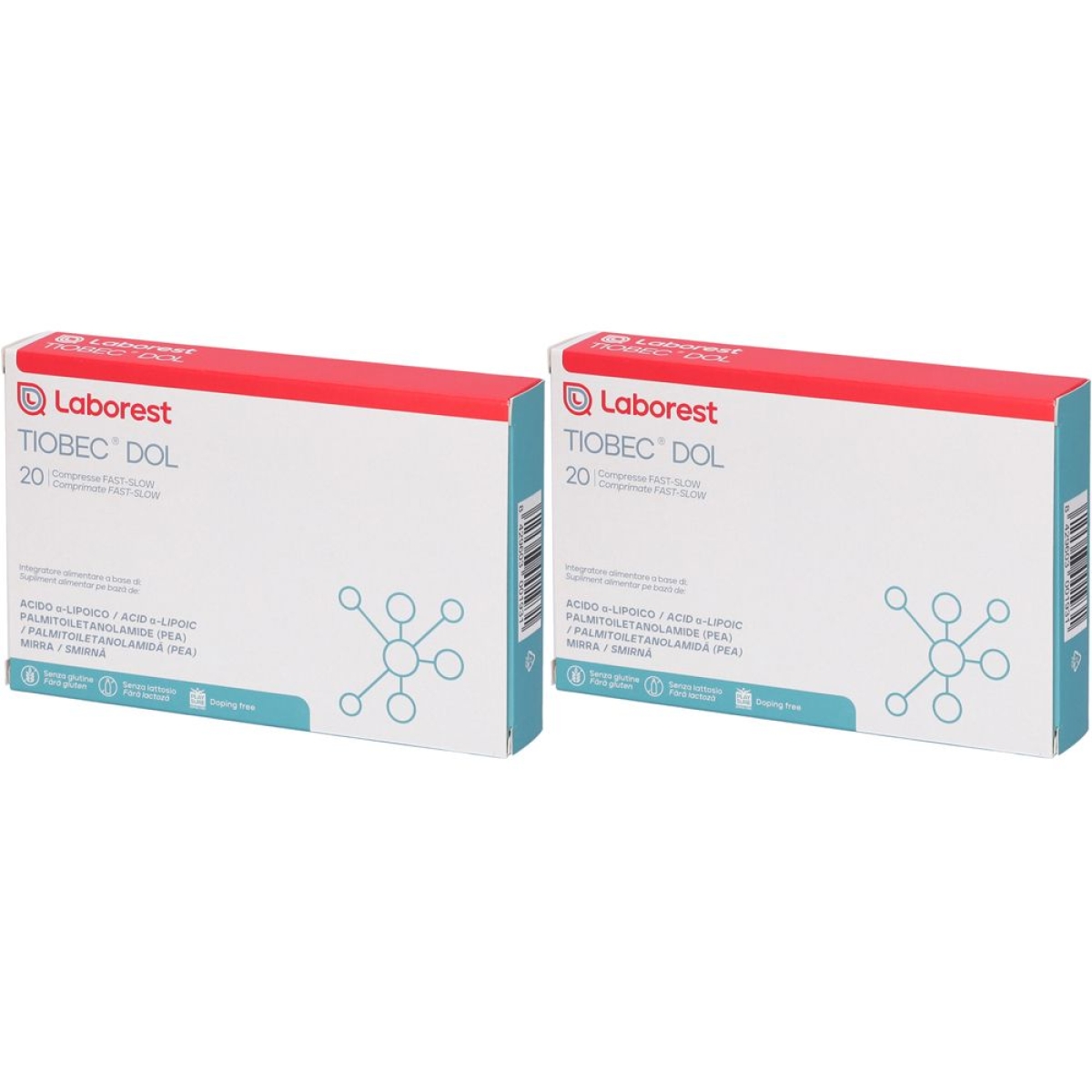 Cerca Offerte di laborest® tiobec® dol fast-slow compresse set da 2 2x20 pz e acquista online