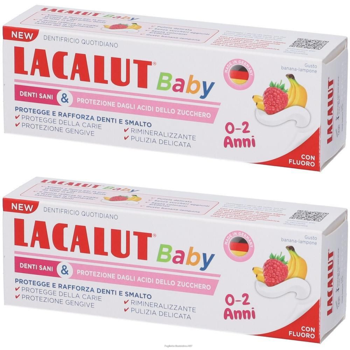 Cerca Offerte di lacalut baby dentifricio 0-2 anni 2x55 ml e acquista online