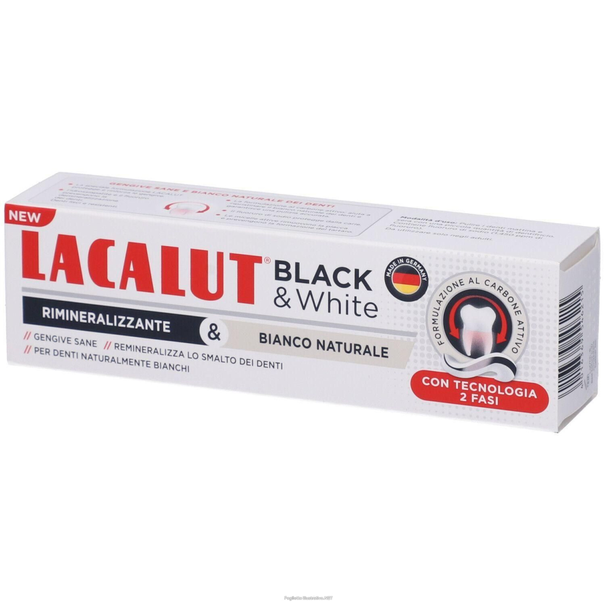 Cerca Offerte di lacalut® black&white dentifricio 4x75 ml e acquista online