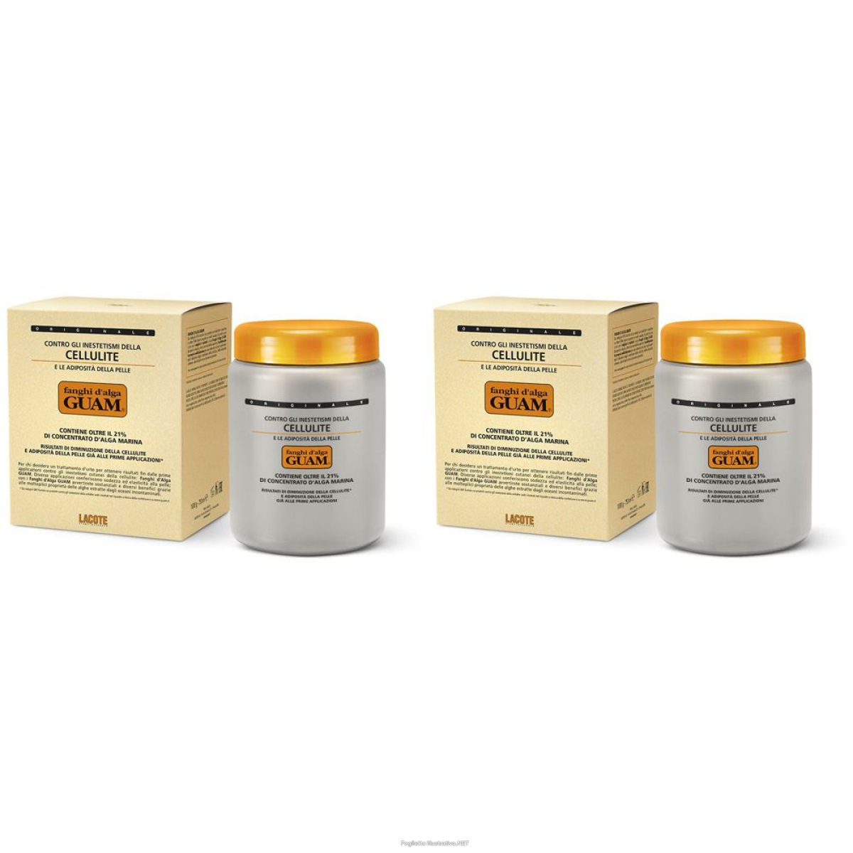 Cerca Offerte di lacote fanghi d'alga guam® set da 2 2x750 ml crema e acquista online