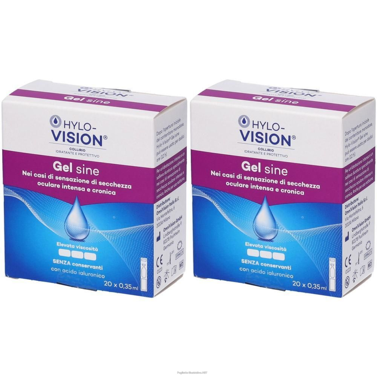 Cerca Offerte di lacrime artificiali hylovision gel sine fm 20 flaconcini da 0,35 ml 2x e acquista online