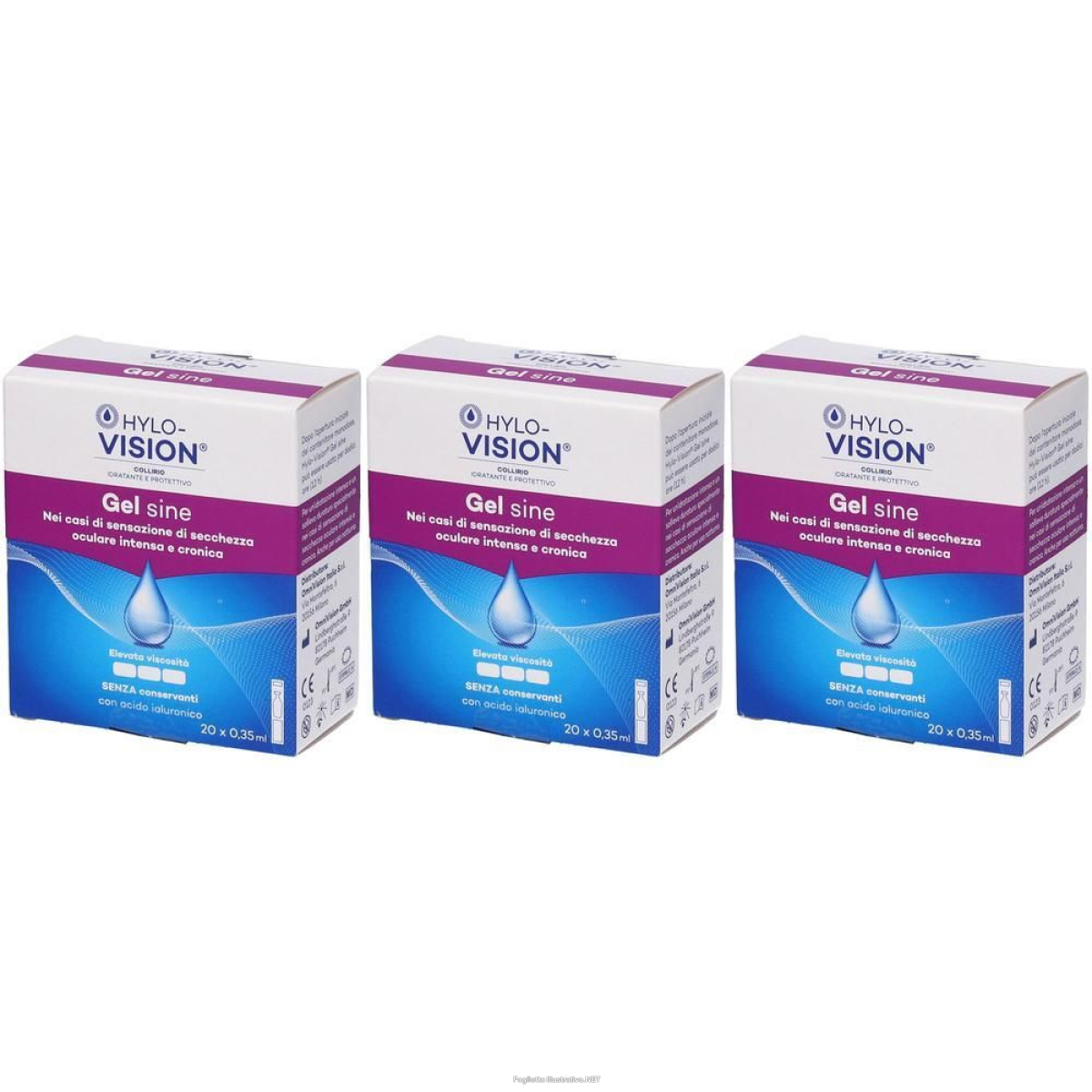 Cerca Offerte di lacrime artificiali hylovision gel sine fm 20 flaconcini da 0,35 ml 3x e acquista online