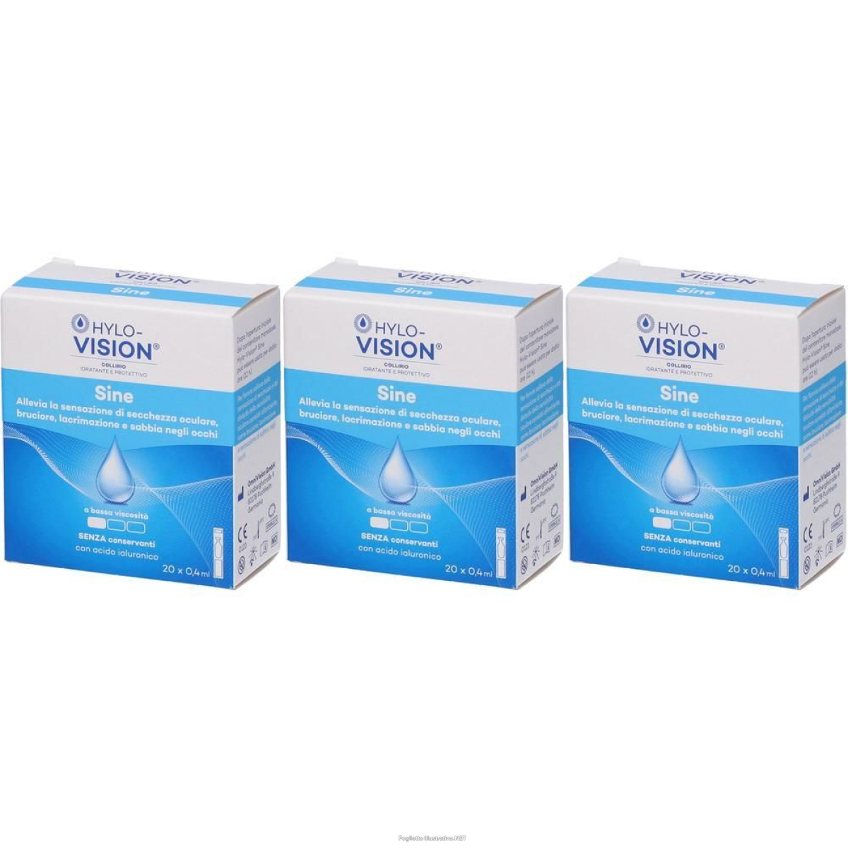 Cerca Offerte di lacrime artificiali hylovision sine 20 flaconcini da 0,40 ml 3x20x0,4 e acquista online