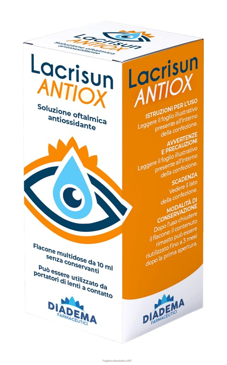 Cerca Offerte di lacrisun antiox soluzione oftalmica antiossidante occhi flacone multidose 10 ml e acquista online