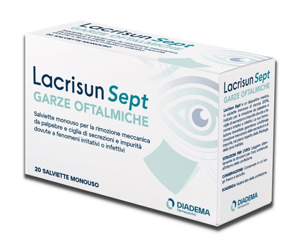 Cerca Offerte di Lacrisun sept garze oftalmiche 20 salviette monouso e acquista online