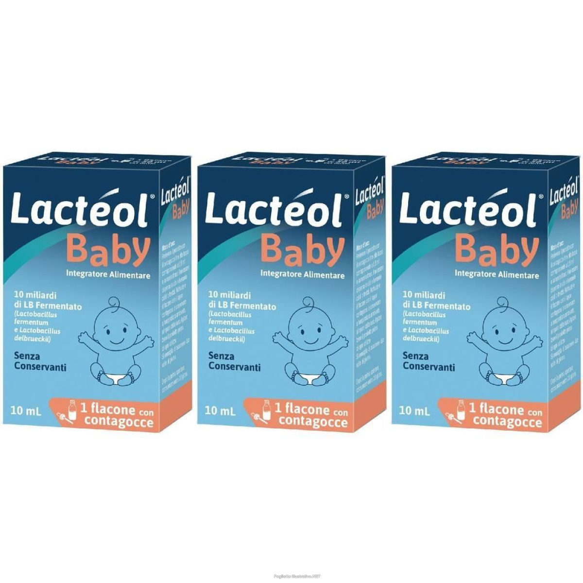Cerca Offerte di lacteol baby flacone con contagocce 10 ml 3x10 ml gocce orali e acquista online