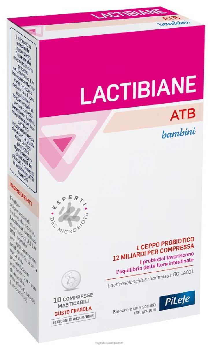 Cerca Offerte di lactibiane atb bambini 10 compresse masticabili e acquista online