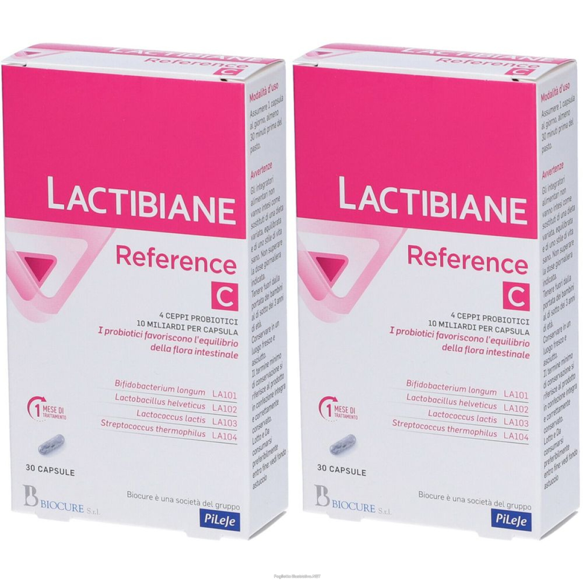 Cerca Offerte di lactibiane reference set da 2 2x30 pz capsule e acquista online