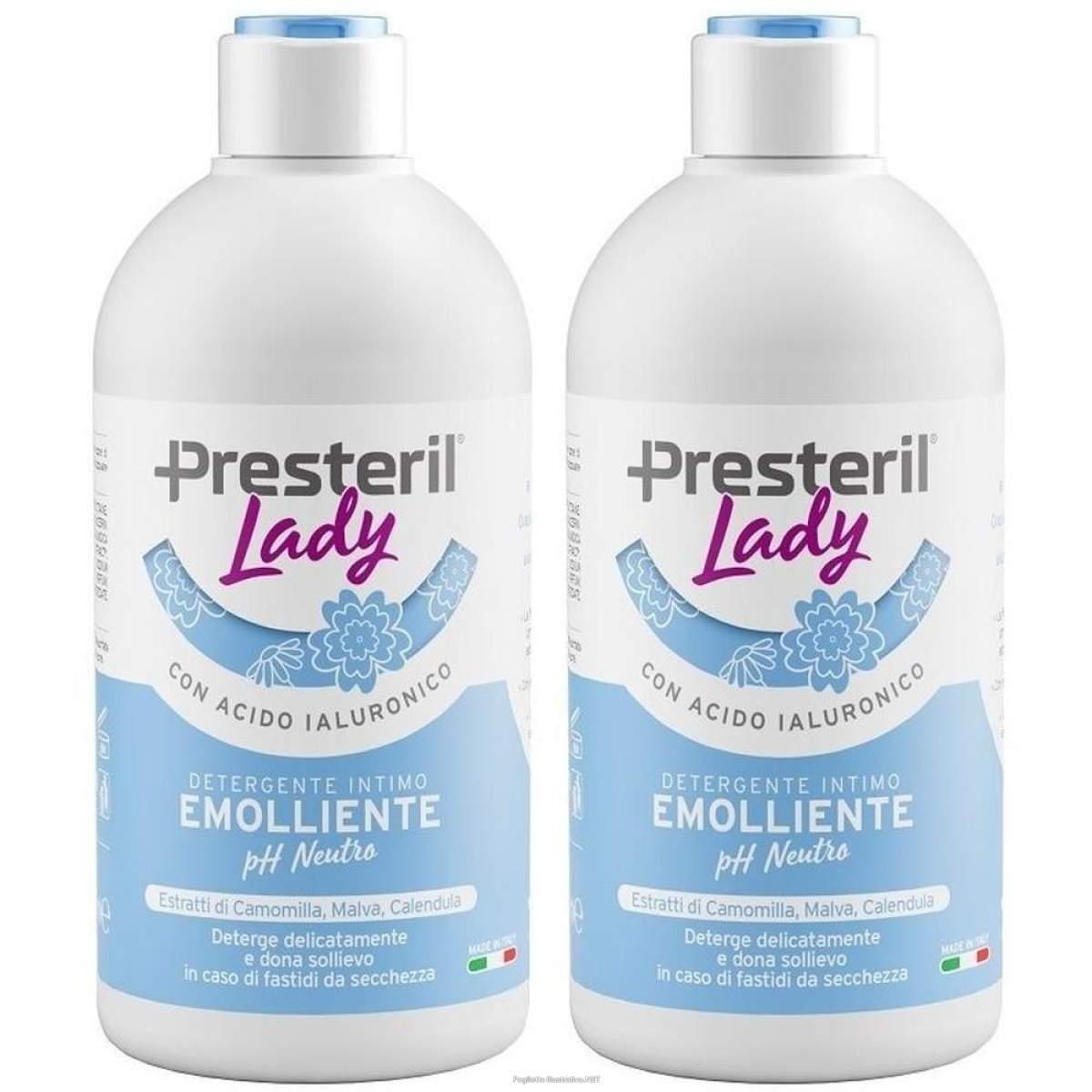 Cerca Offerte di lady presteril detergente intimo emolliente ph neutro 500ml 2x500 ml e acquista online