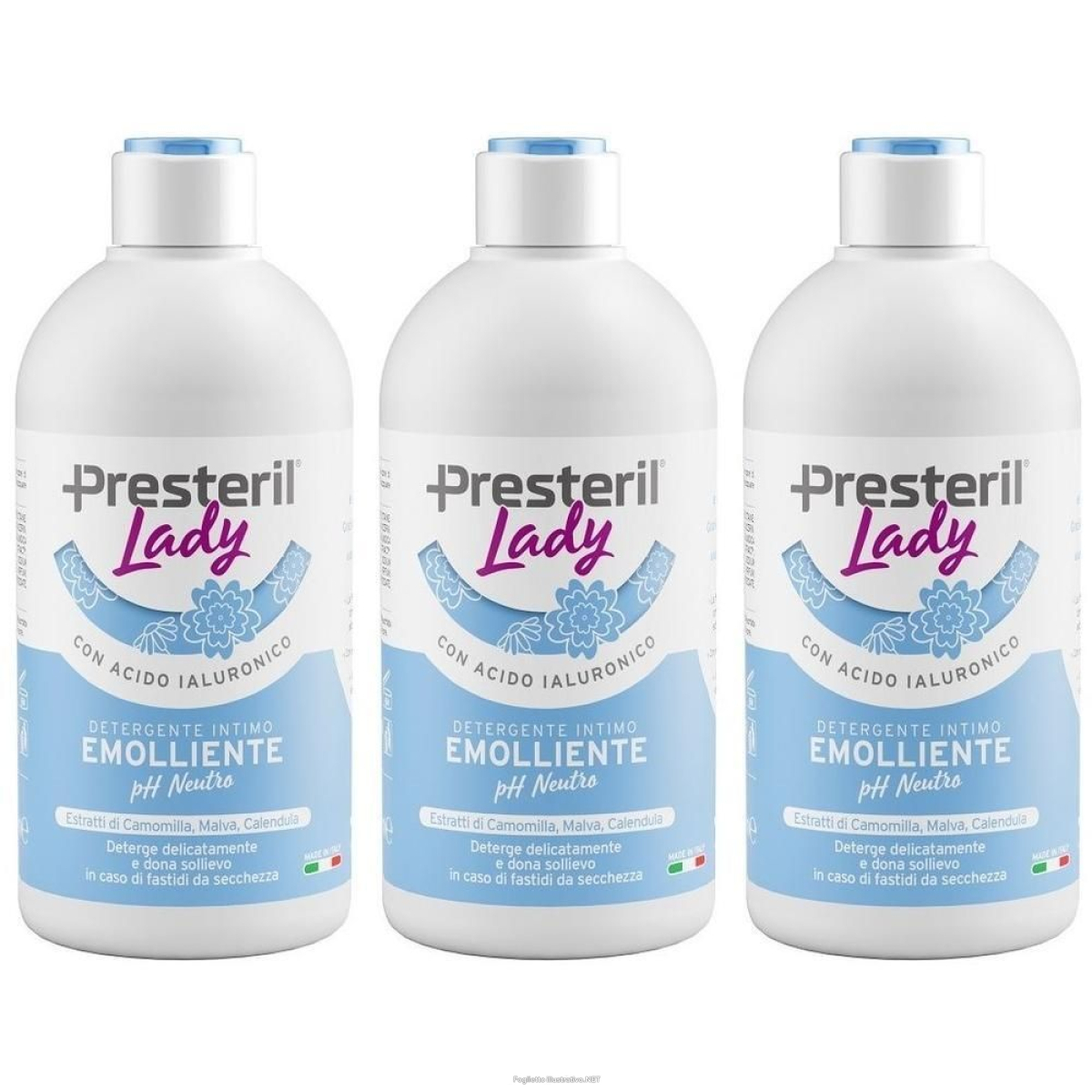Cerca Offerte di lady presteril detergente intimo emolliente ph neutro 500ml 3x500 ml e acquista online