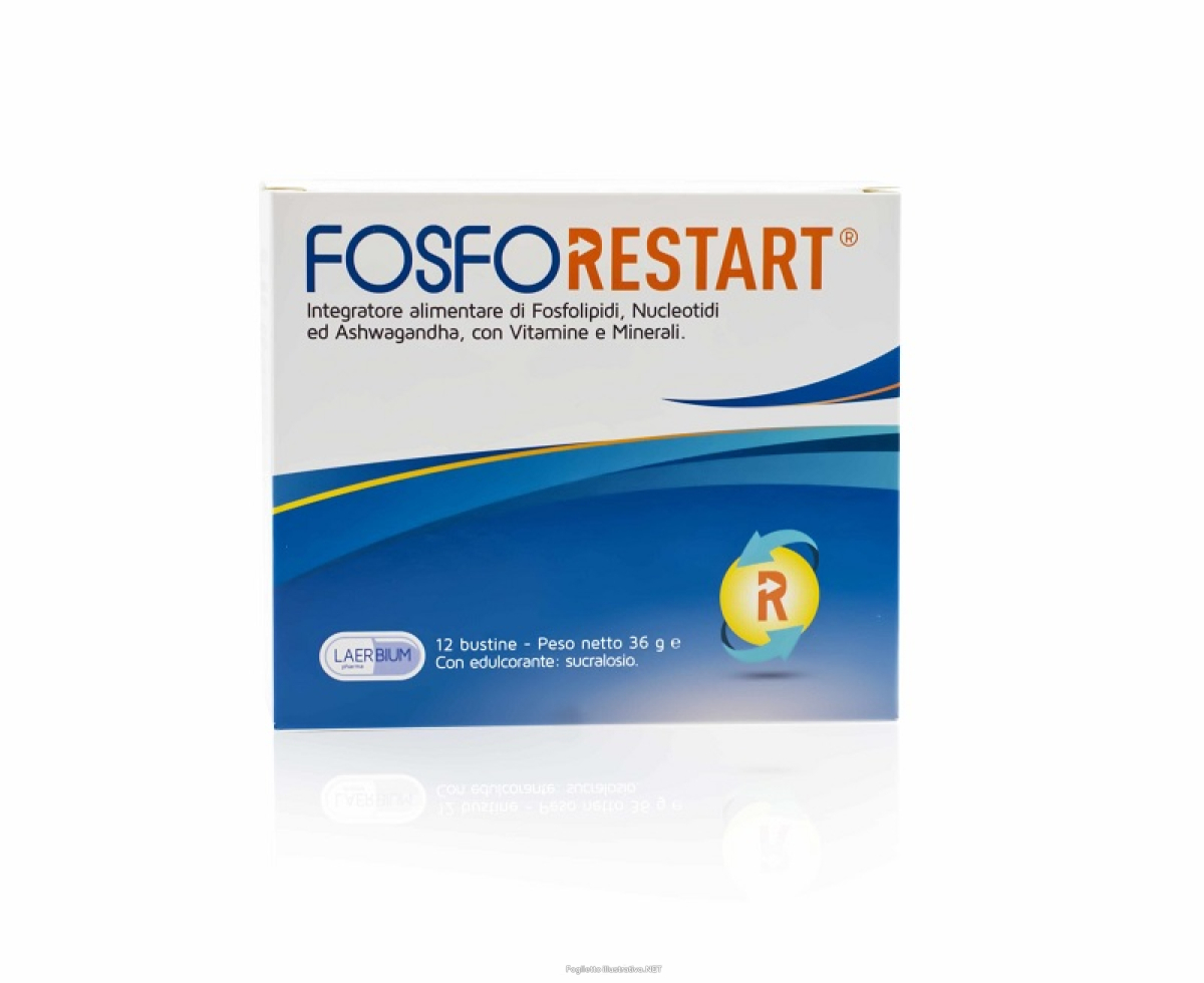 Cerca Offerte di laerbium pharma fosforestart integratore alimentare per energia e mente - 12 bustine e acquista online