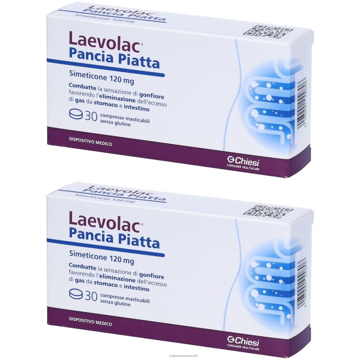 Cerca Offerte di laevolac pancia piatta set da 2 2x30 pz compresse e acquista online