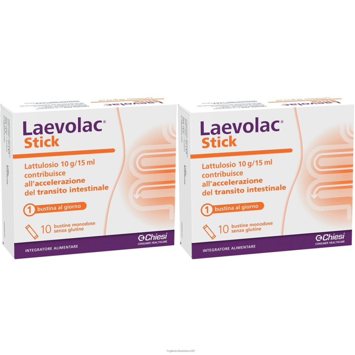 Cerca Offerte di laevolac stick set da 2 2x10 pz bustina e acquista online
