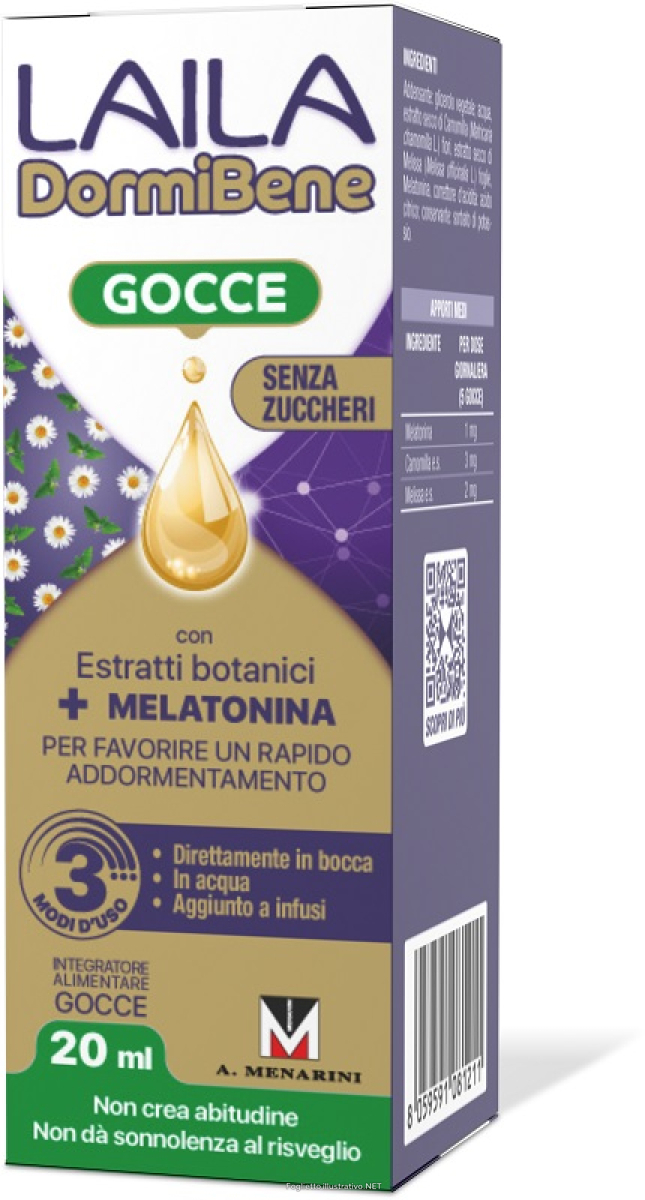 Cerca Offerte di laila dormibene gocce - integratore per favorire un rapido addormentamento - 20 ml e acquista online