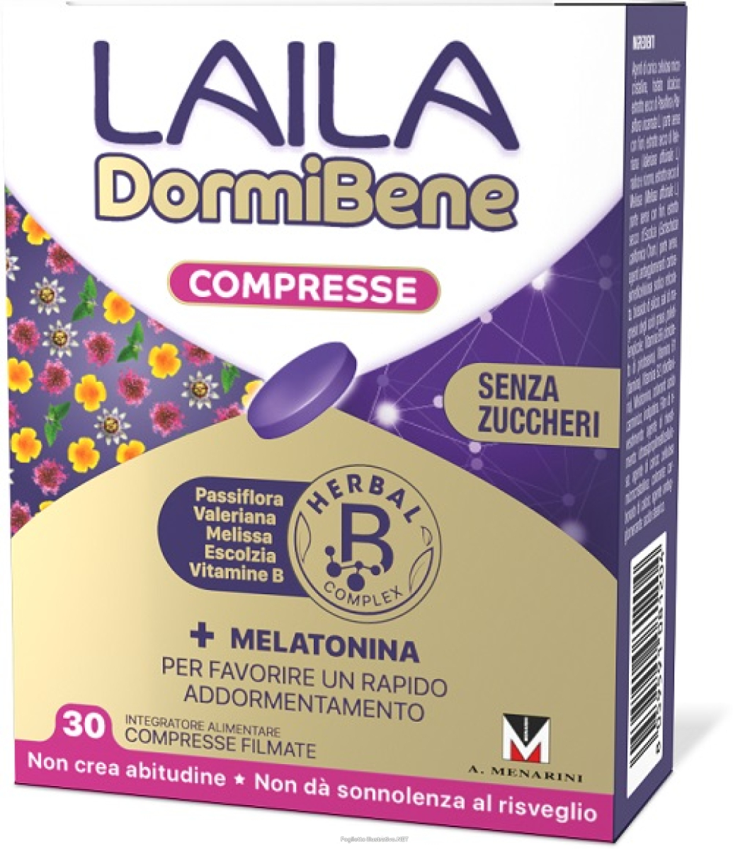 Cerca Offerte di laila dormibene - integratore per favorire un rapido addormentamento -  30 compresse e acquista online
