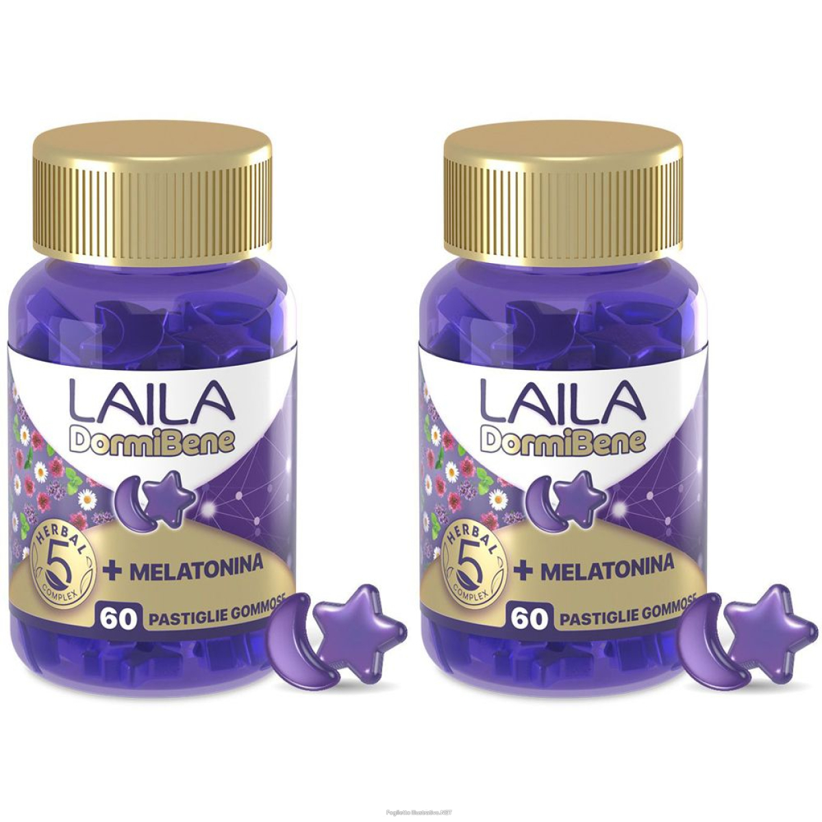 Cerca Offerte di laila dormibene per il sonno 60 pastiglie gommose set da 2 2x180 g car e acquista online
