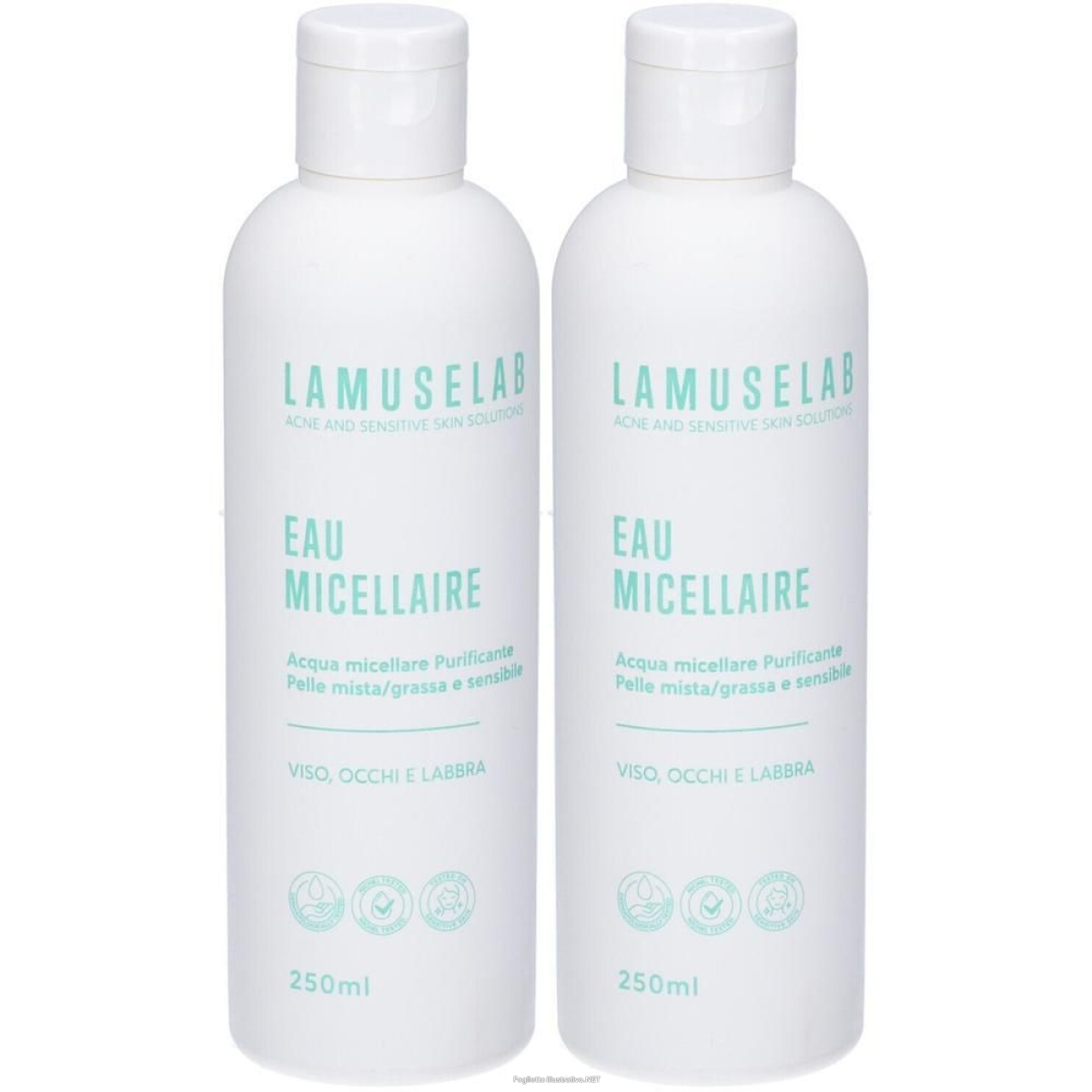 Cerca Offerte di lamuselab acqua micellare purificante 250 ml 2x250 detergente e acquista online