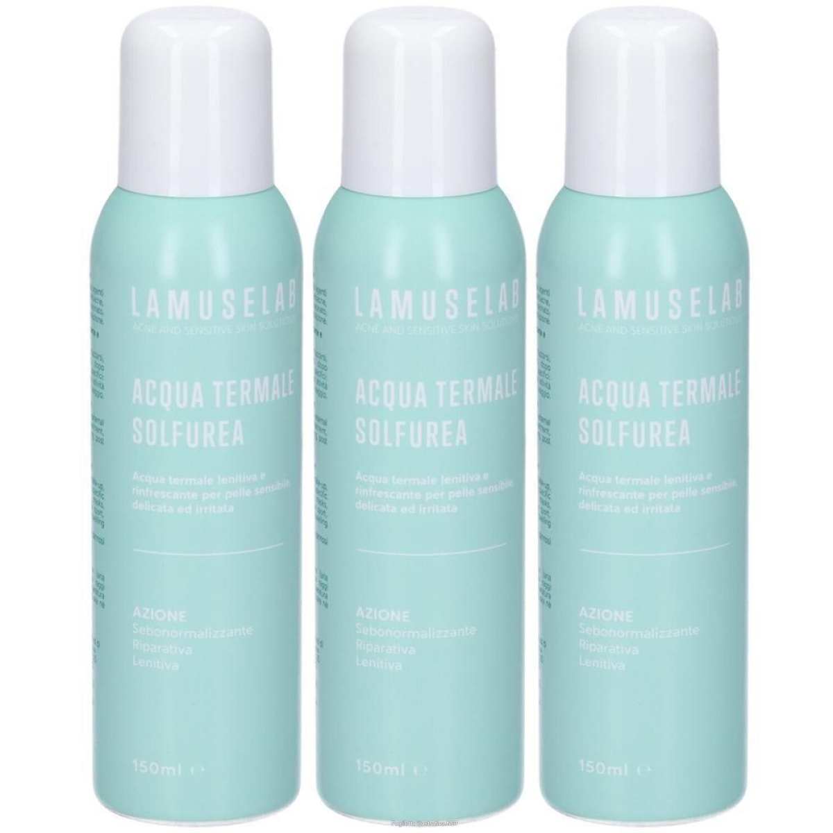 Cerca Offerte di lamuselab acqua termale solfurea 3x1 pz spray e acquista online