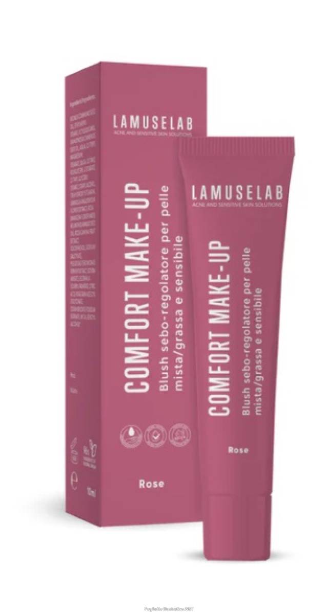 Cerca Offerte di lamuselab comfort make-up blush rosato caldo sebo-regolatore per pelle mista grassa e sensibile 10 ml e acquista online