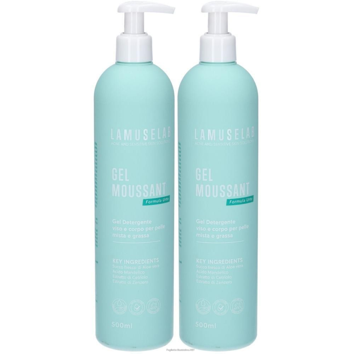 Cerca Offerte di lamuselab gel detergente viso e corpo 500 ml 2x500 e acquista online