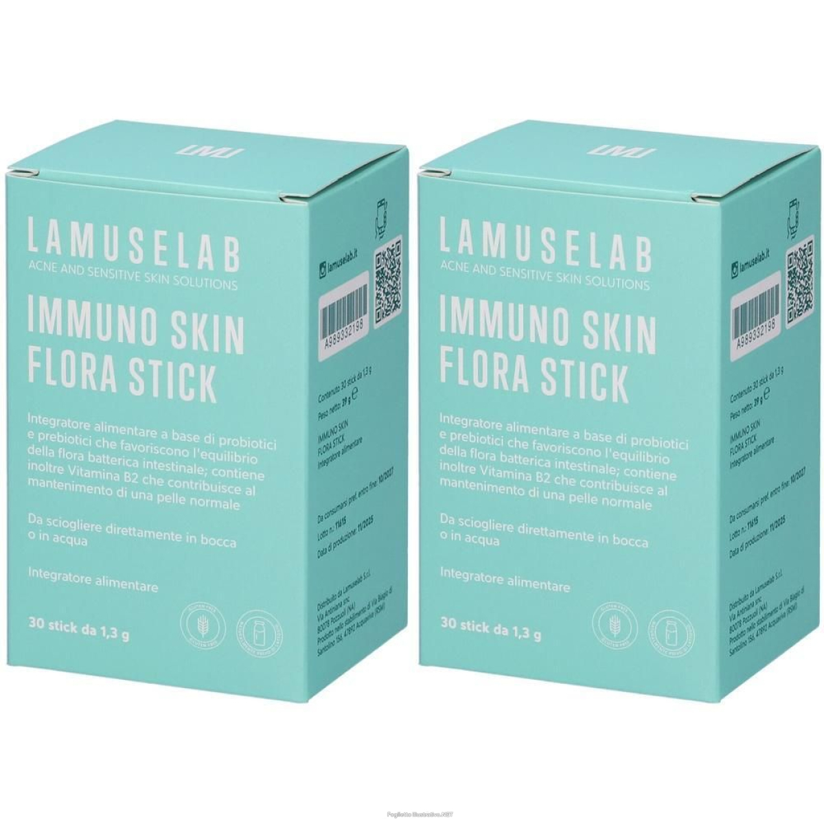 Cerca Offerte di lamuselab immunoskin flora stick bustine 2x39 g polvere per soluzione e acquista online