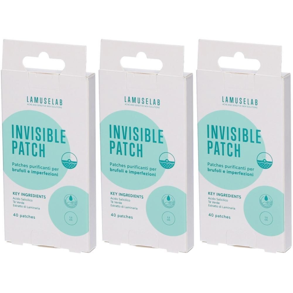 Cerca Offerte di Lamuselab invisible patch 3x1 st e acquista online