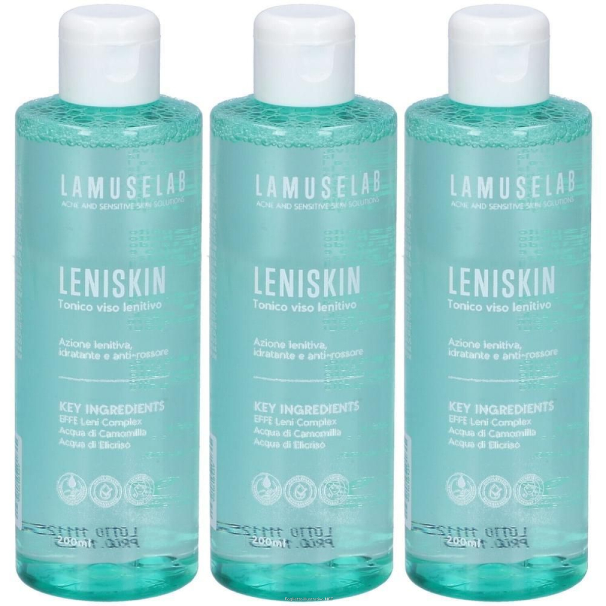 Cerca Offerte di lamuselab leniskin tonico viso lenitivo 3x200 ml e acquista online
