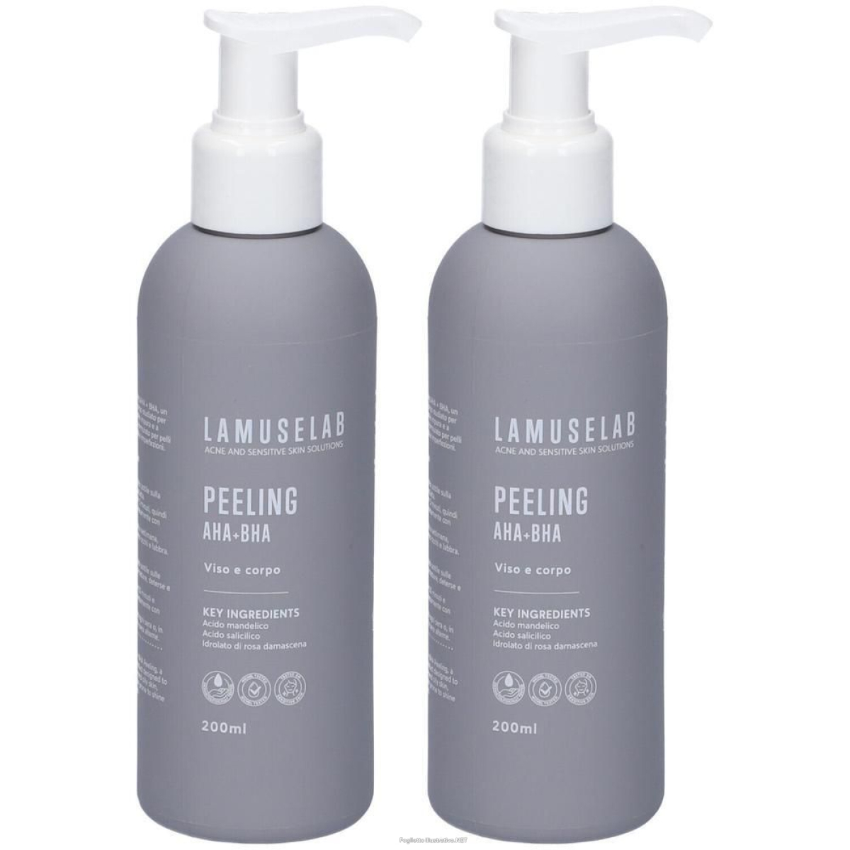 Cerca Offerte di lamuselab sebonorm corpo gel seboregolatore 2x200 ml peeling e acquista online