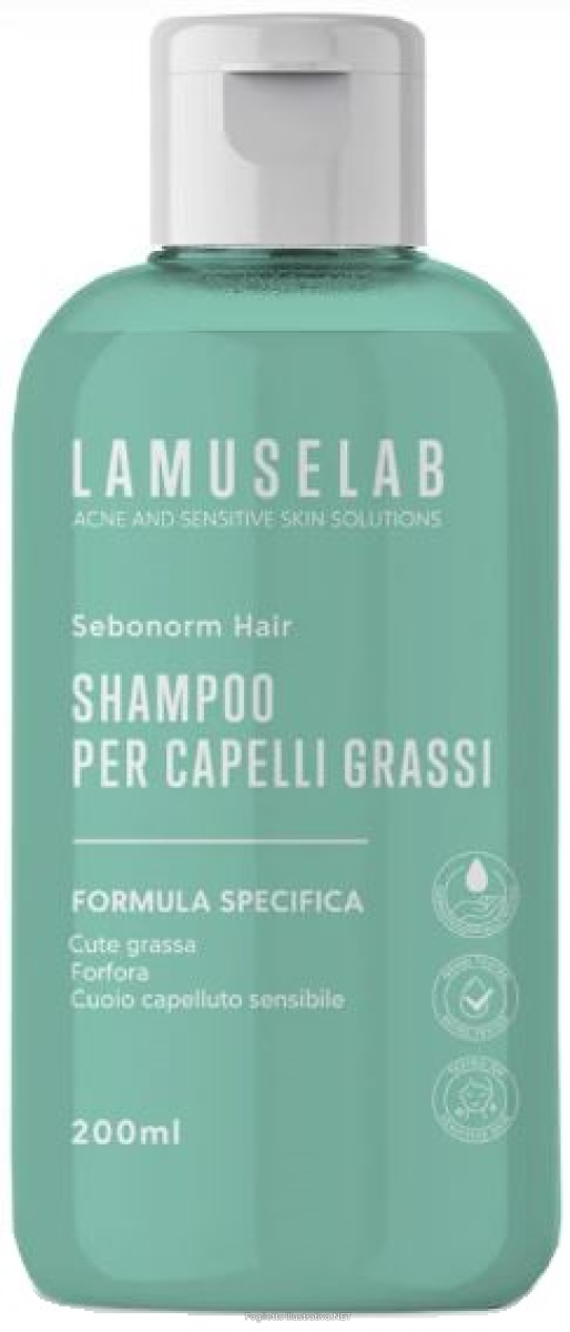Cerca Offerte di lamuselab sebonorm hair shampoo per capelli grassi 200 ml e acquista online