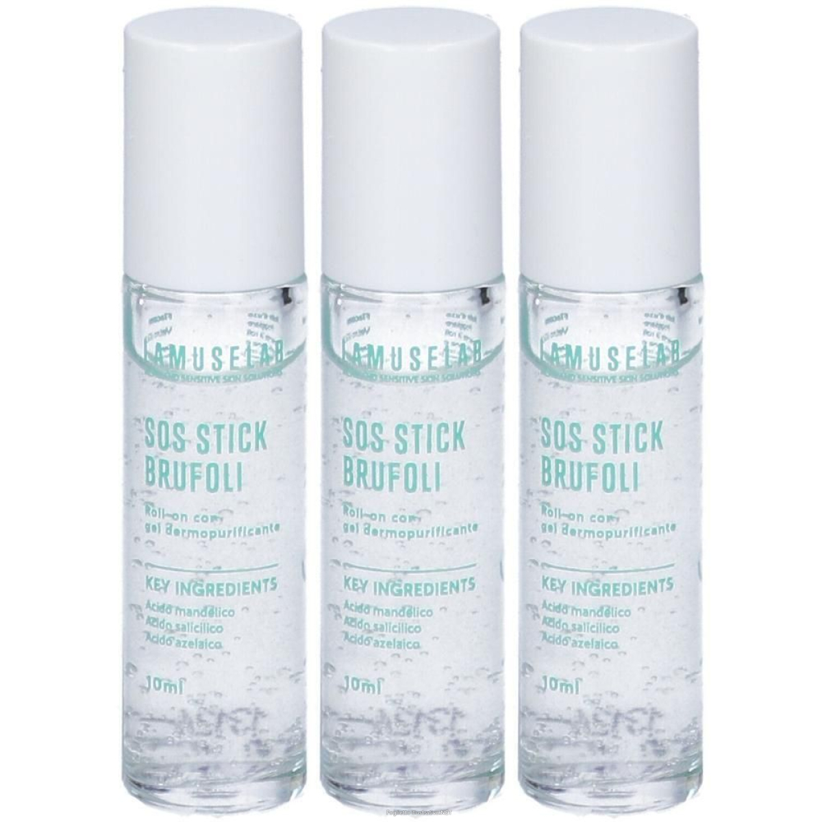 Cerca Offerte di lamuselab stop brufoli roll-on gel 3x10 ml stick e acquista online