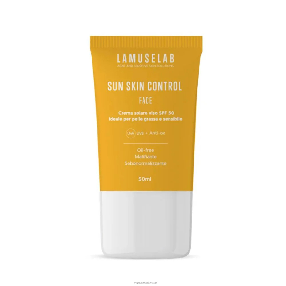 Cerca Offerte di lamuselab sun skin control spf 50 crema solare viso pelle grassa e sensibile 50ml e acquista online