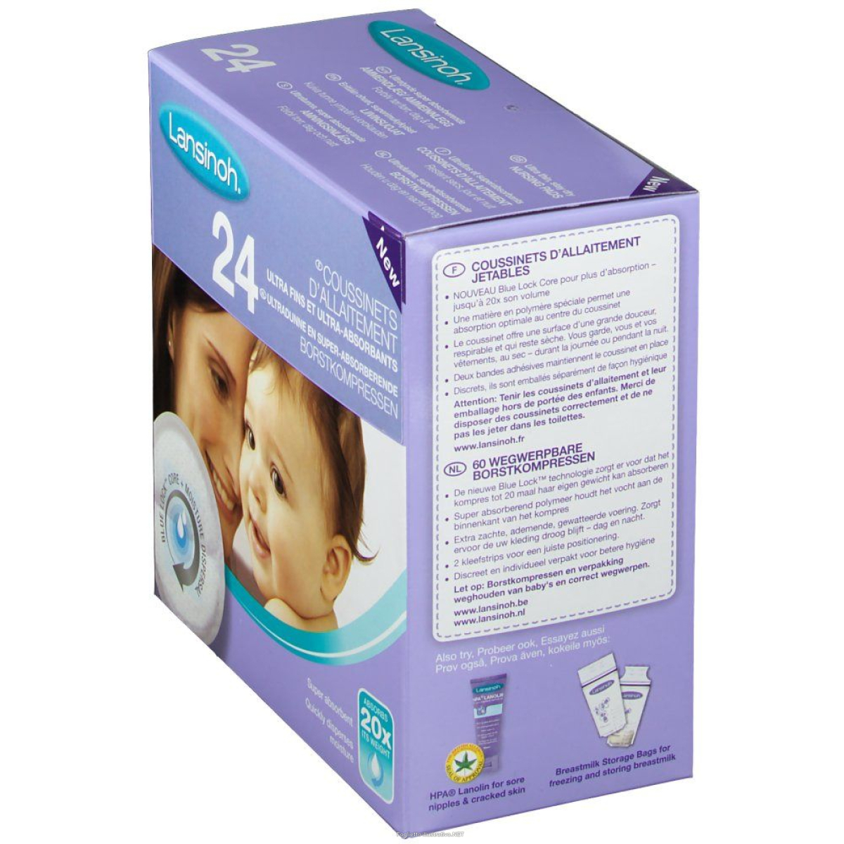 Cerca Offerte di lansinoh disposable nursing pads 24 pz compresse e acquista online