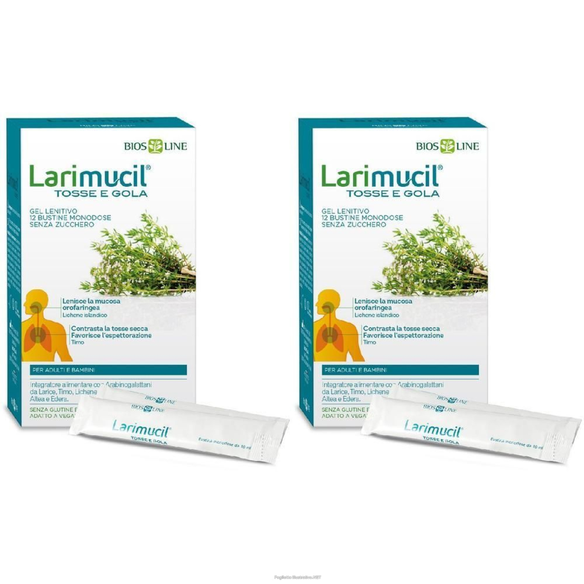 Cerca Offerte di Larimucil Tosse e Gola Bustine 2x12x10 ml Polvere per Soluzione Orale e acquista online