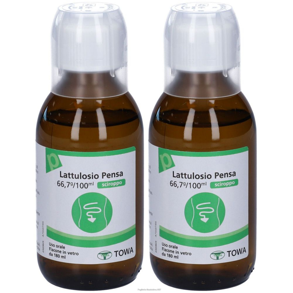 Cerca Offerte di lattulosio pensa 66,7g/100 ml sciroppo set da 2 2x180 e acquista online