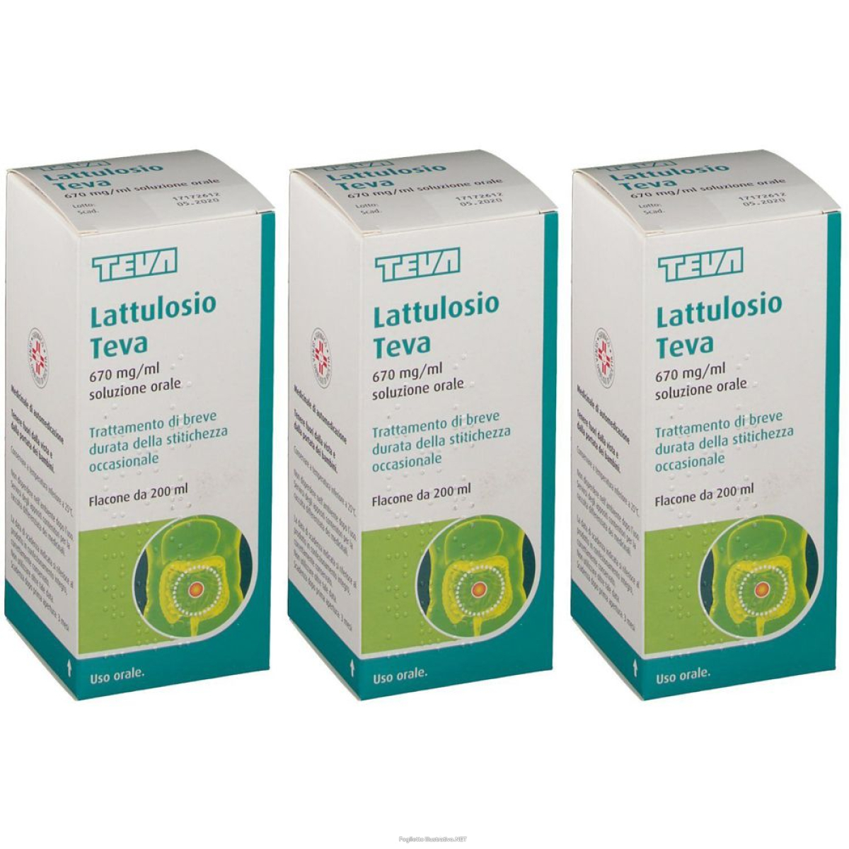 Cerca Offerte di lattulosio teva 670 mg/ml soluzione orale set da 3 3x200 ml e acquista online